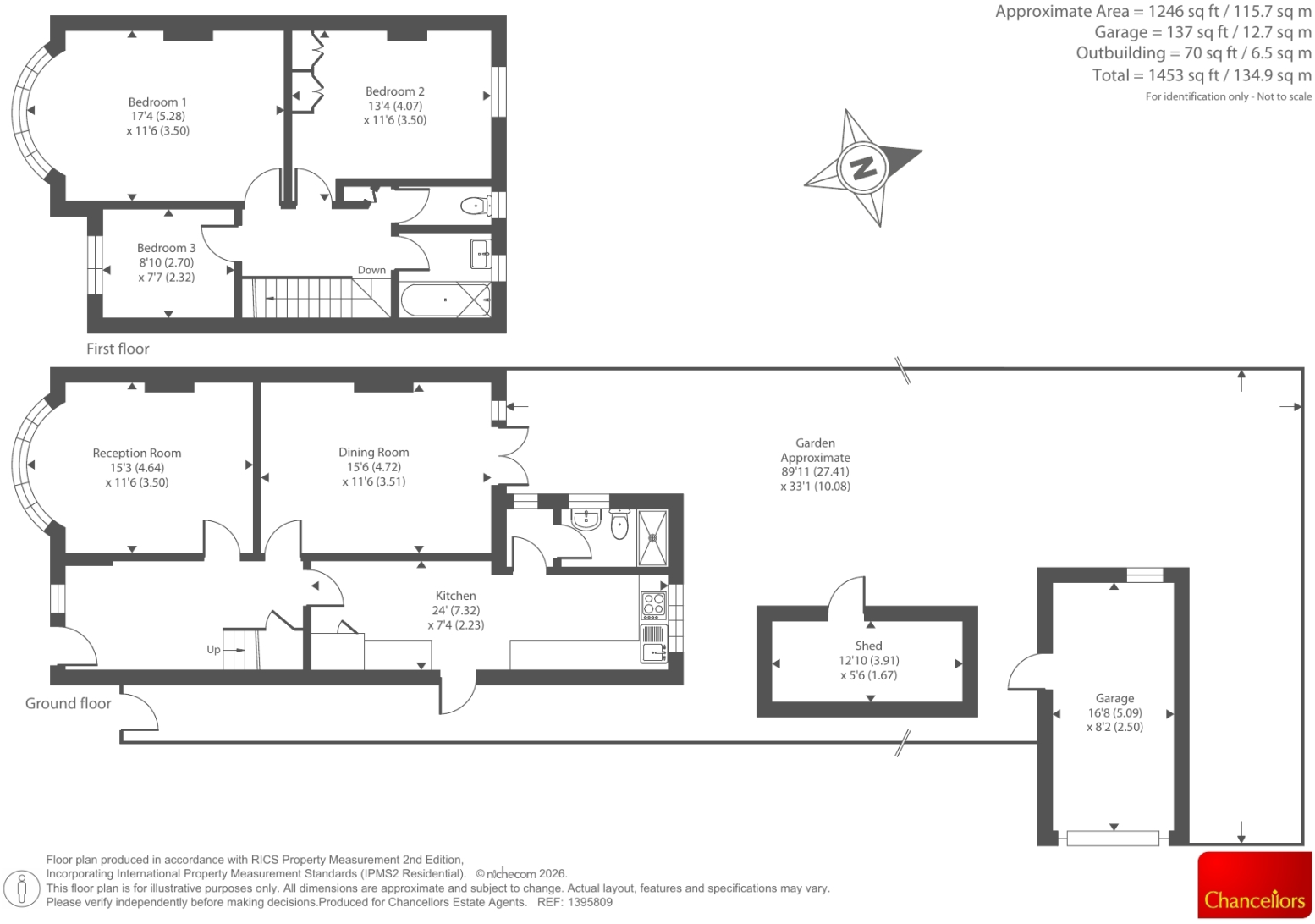 Rosemary Avenue, London floorplan