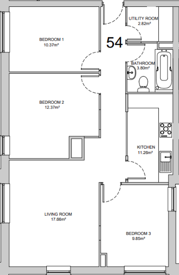 Willow House floorplan