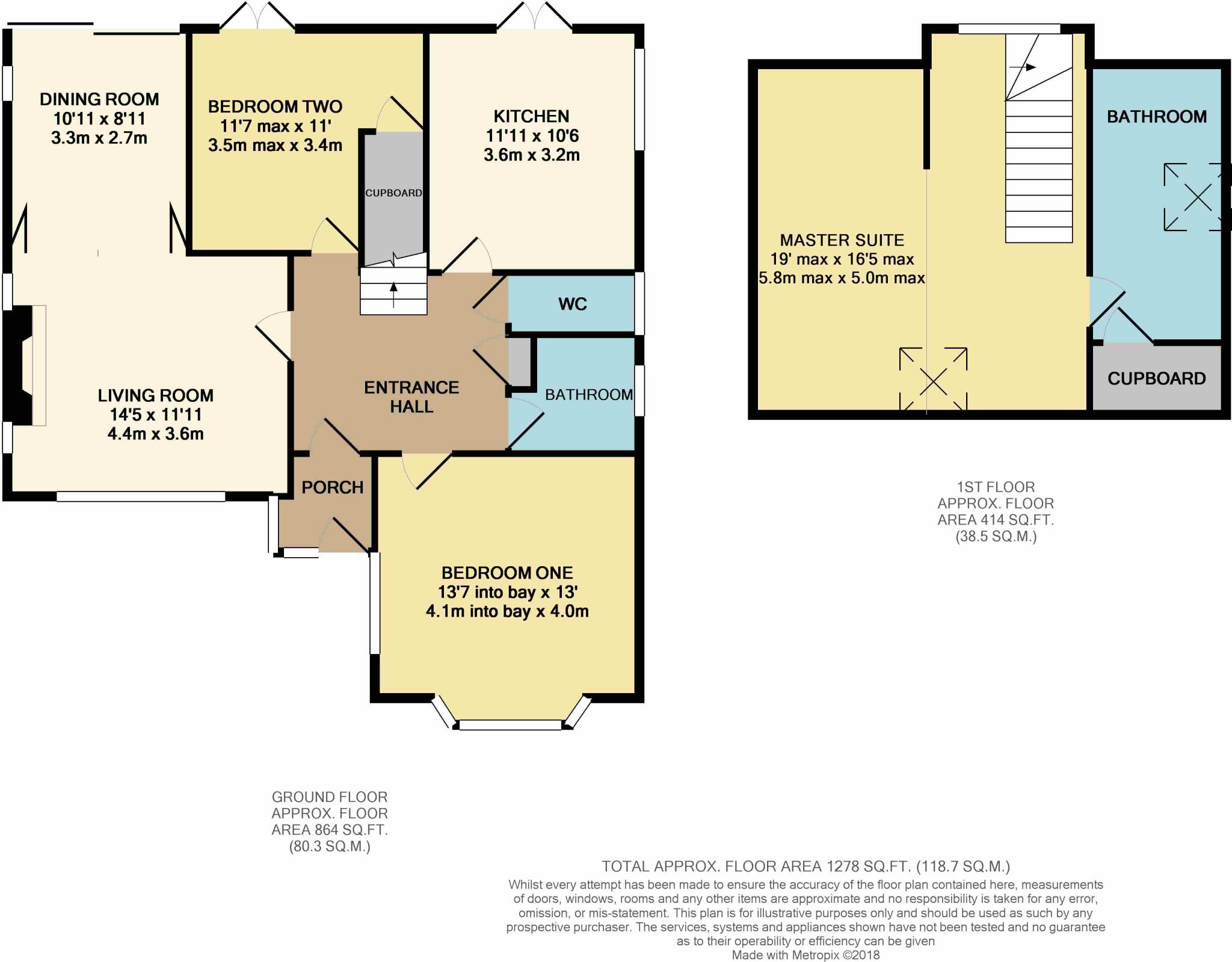 Buckland Grove, Highcliffe, Dorset. BH23 4RS floorplan