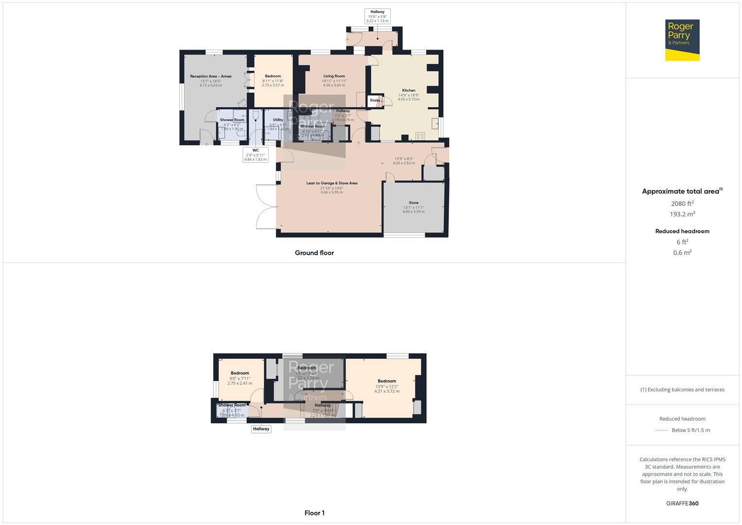 Myddle, Shrewsbury floorplan