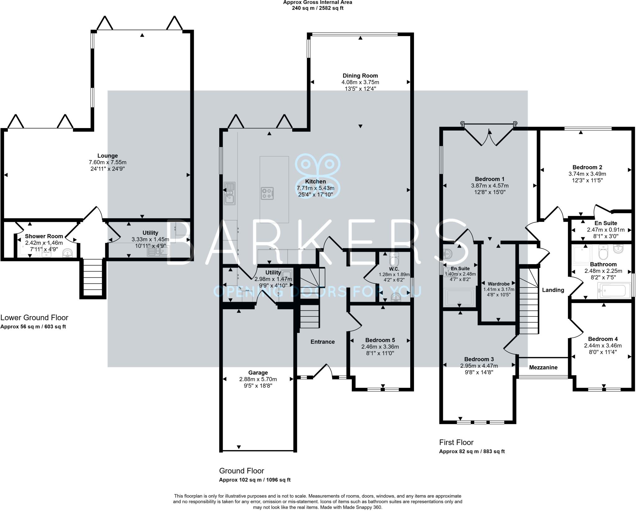 Brookfields Road, Wyke floorplan