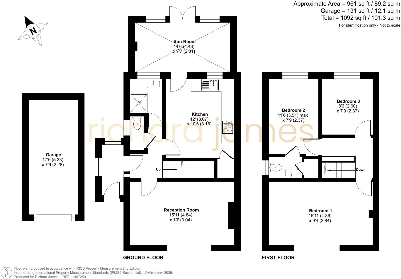 Norris Close, Chiseldon, Swindon, SN4 floorplan
