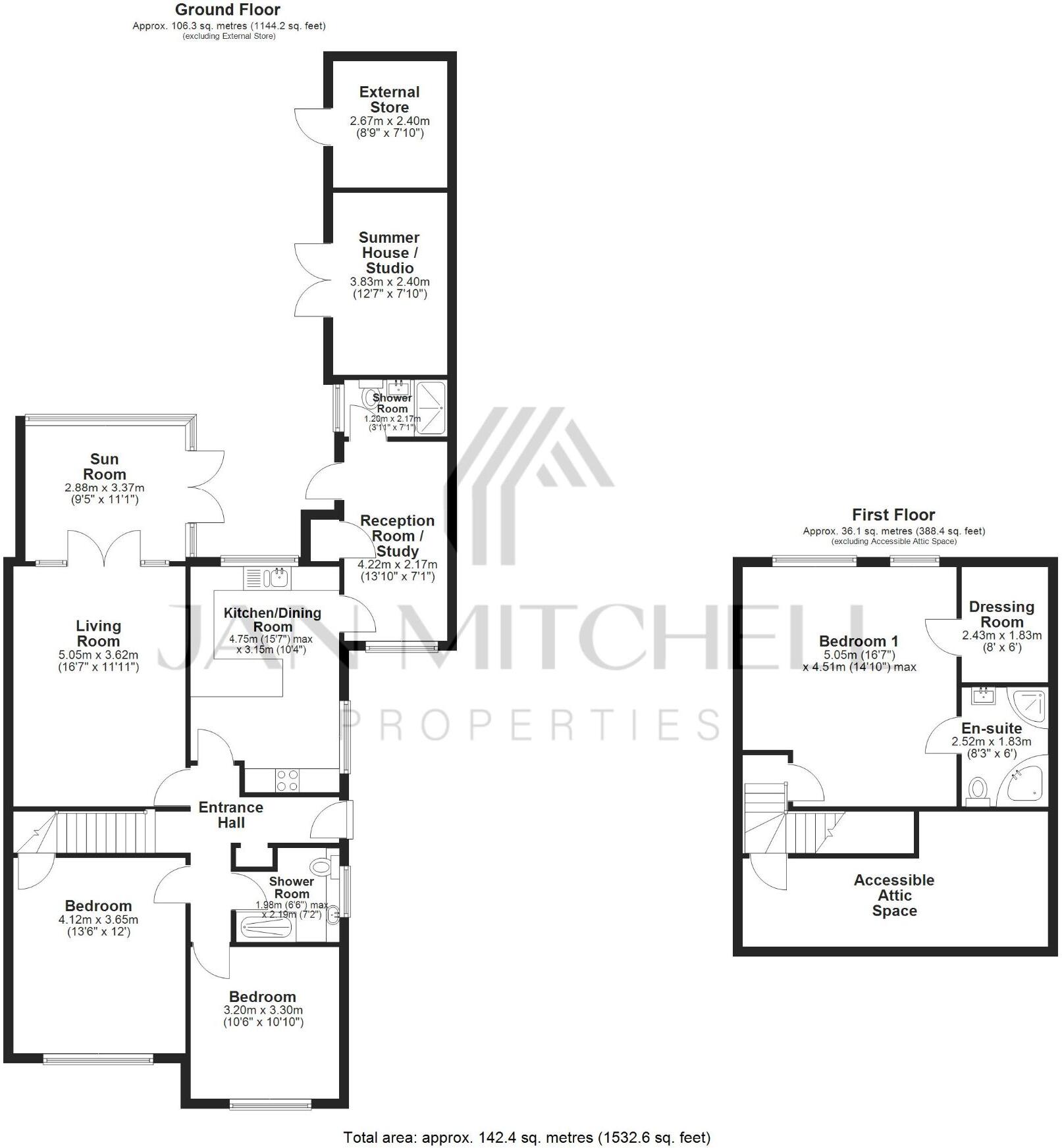 Greystoke Avenue, Whickham, Newcastle upon Tyne floorplan
