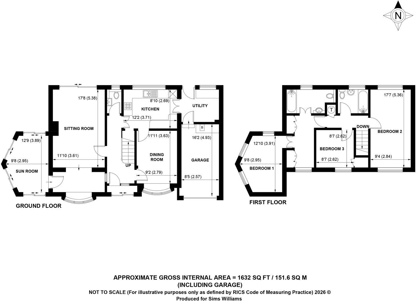 Worcester Road, Chichester floorplan