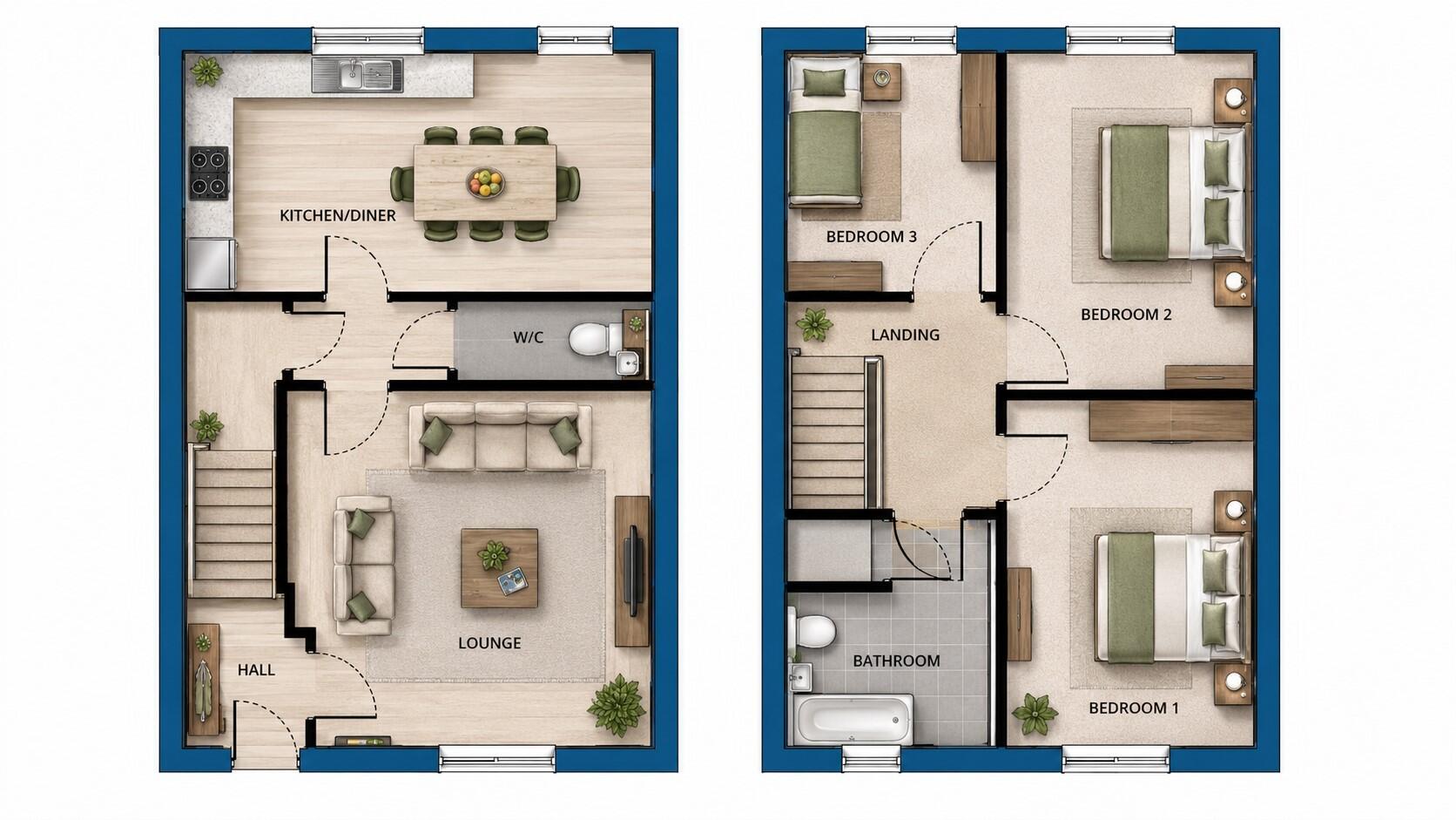 Wrexham Road
Chester,
CH4 floorplan