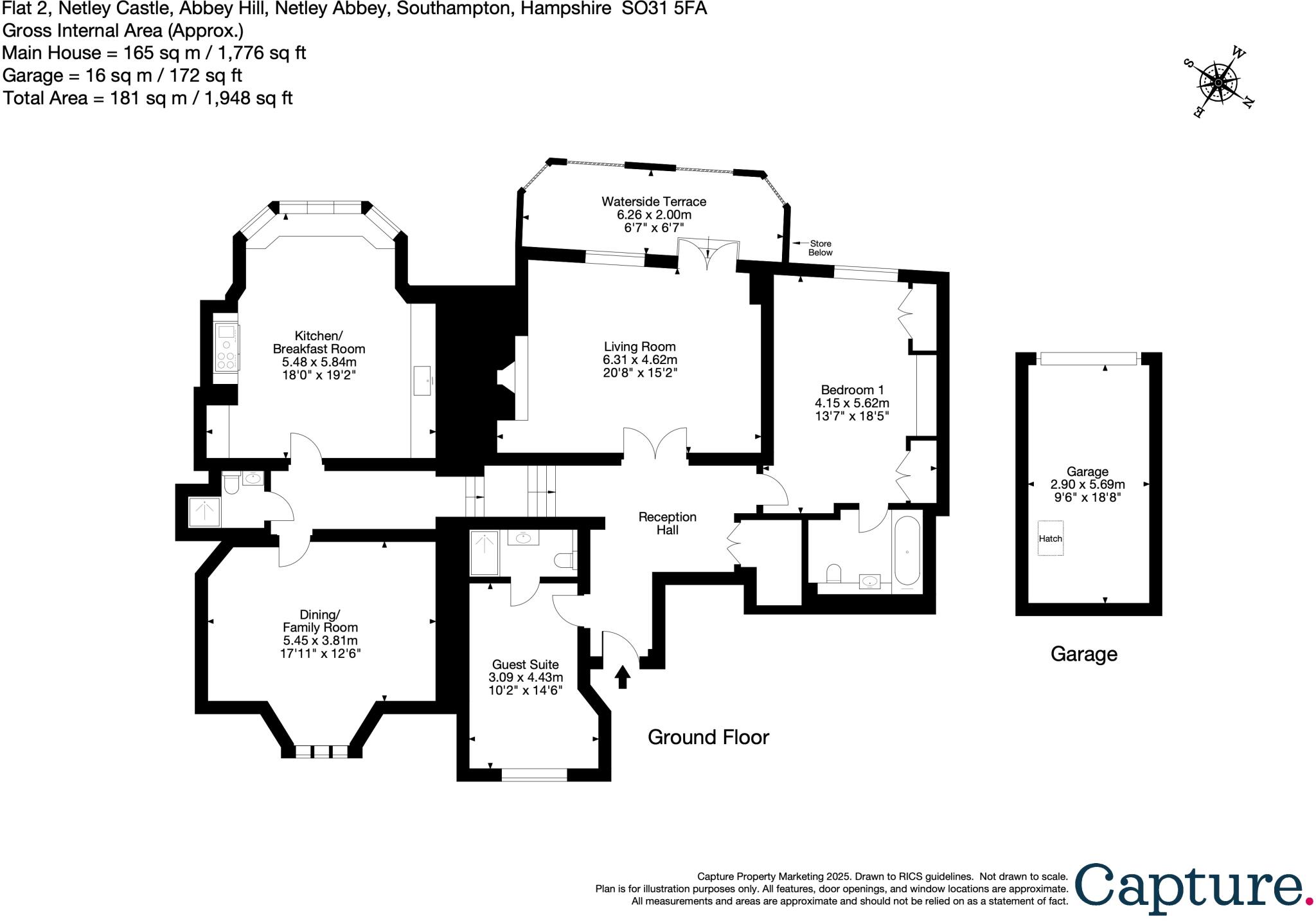 Abbey Hill, Netley Abbey, Southampton, Hampshire, SO31 floorplan