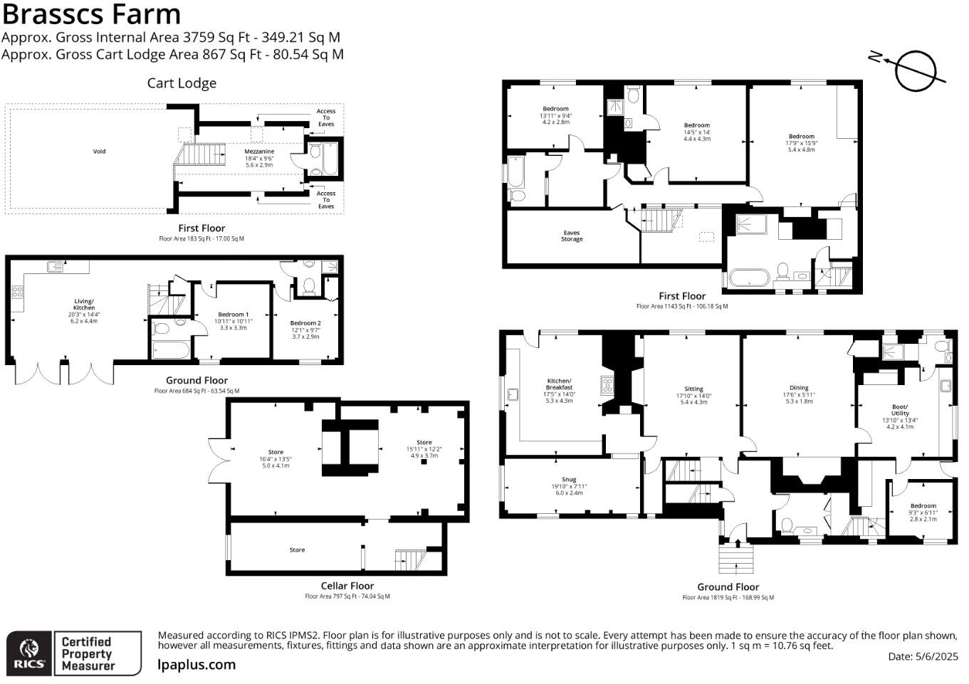 Ewhurst Green, Robertsbridge, East Sussex, TN32 floorplan