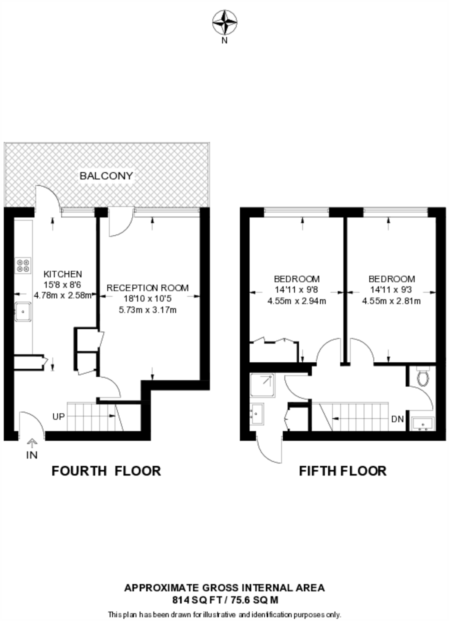 Caledonian Road, London, N1 floorplan