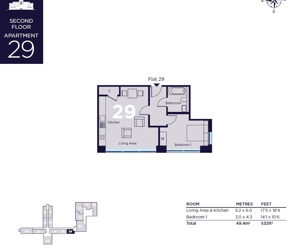 The Cliffs, Greenways, Ovingdean, Brighton, East Sussex, BN2 floorplan