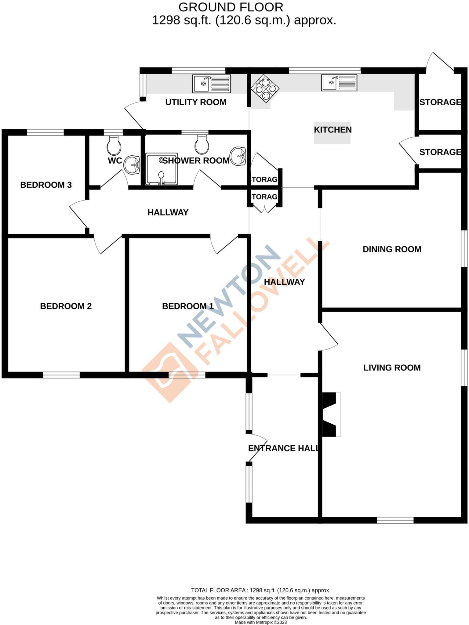 Bourne Road, Essendine, PE9 floorplan