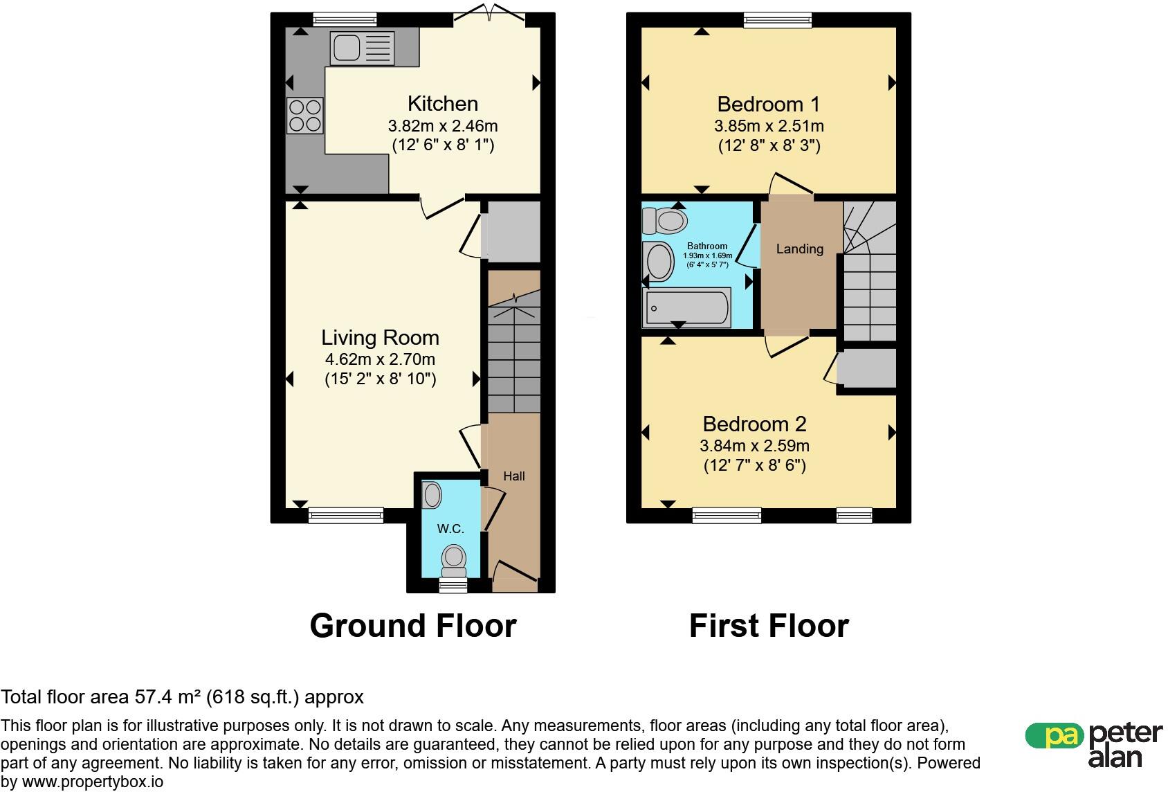 Hanratte Close, Llantilio Pertholey, Abergavenny floorplan