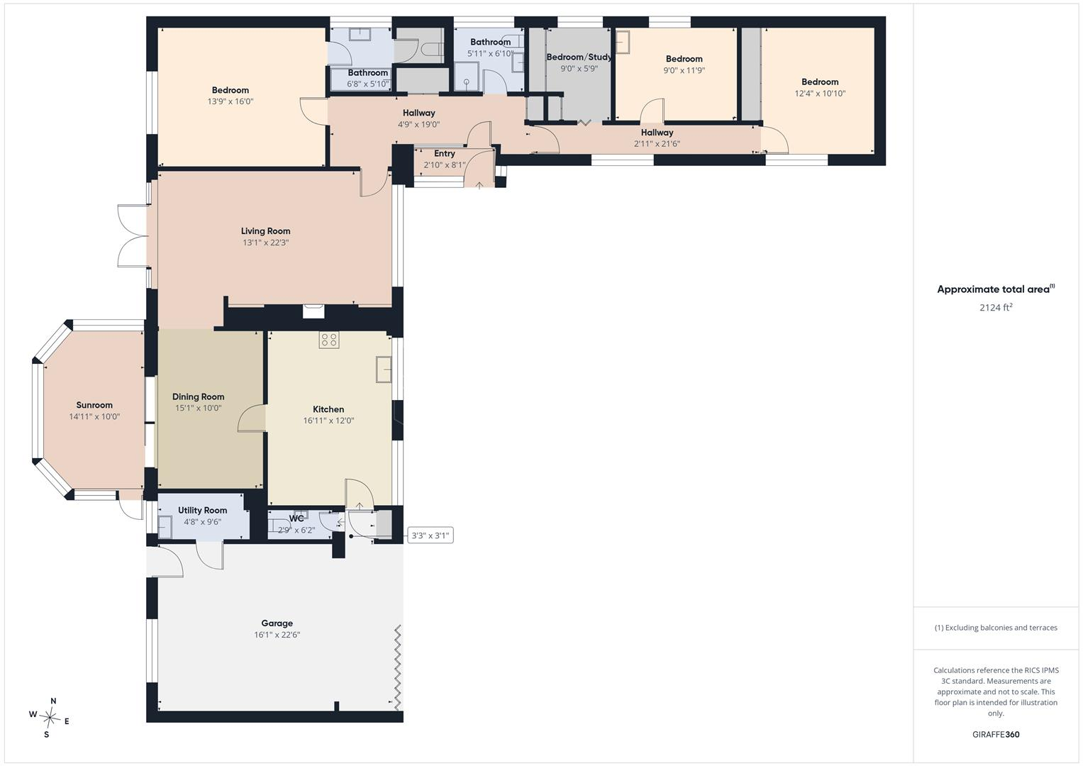 The Fairway, Burbage, Hinckley floorplan