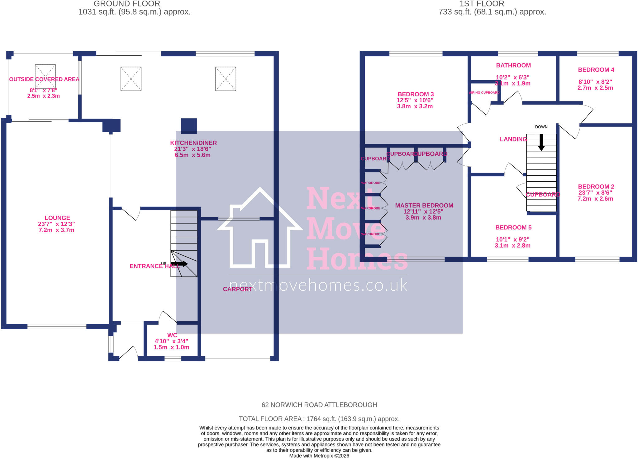 Norwich Road, Attleborough, Norfolk floorplan