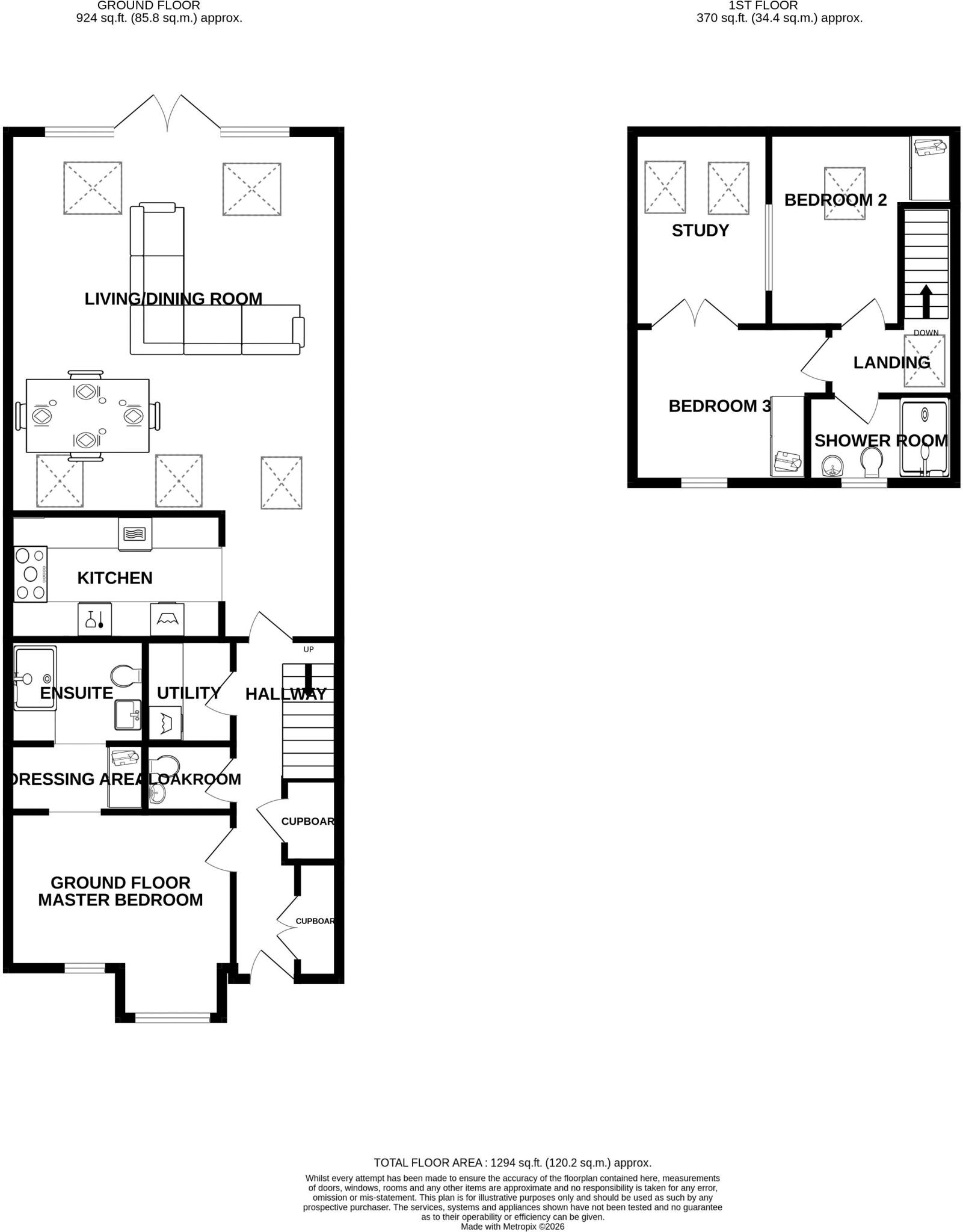 Pecket Well, Hebden Bridge floorplan