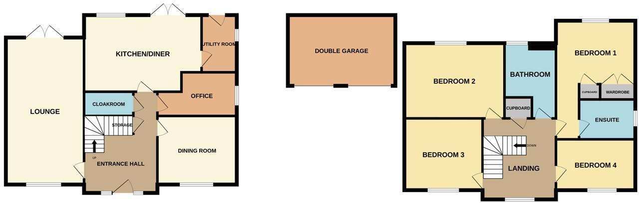 Nene Close, BOURNE floorplan