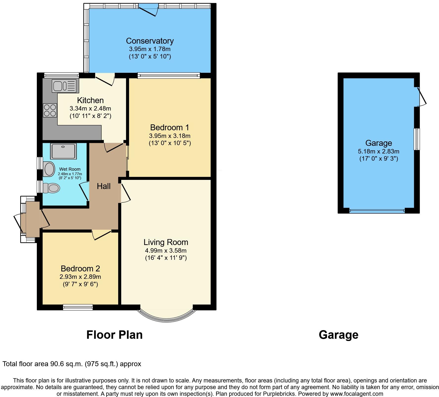 Northumberland Avenue, Thornton-Cleveleys, FY5 floorplan