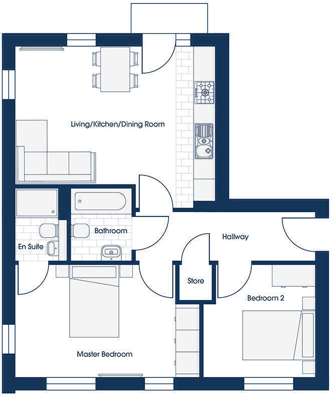 Johnson New Road,
Hoddlesden,
BB3 3QE floorplan