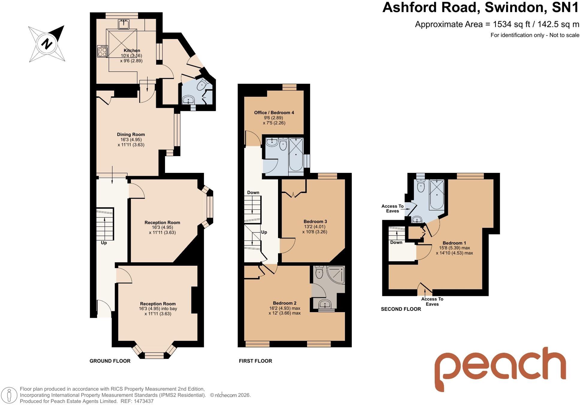 Ashford Road, Swindon, SN1 floorplan