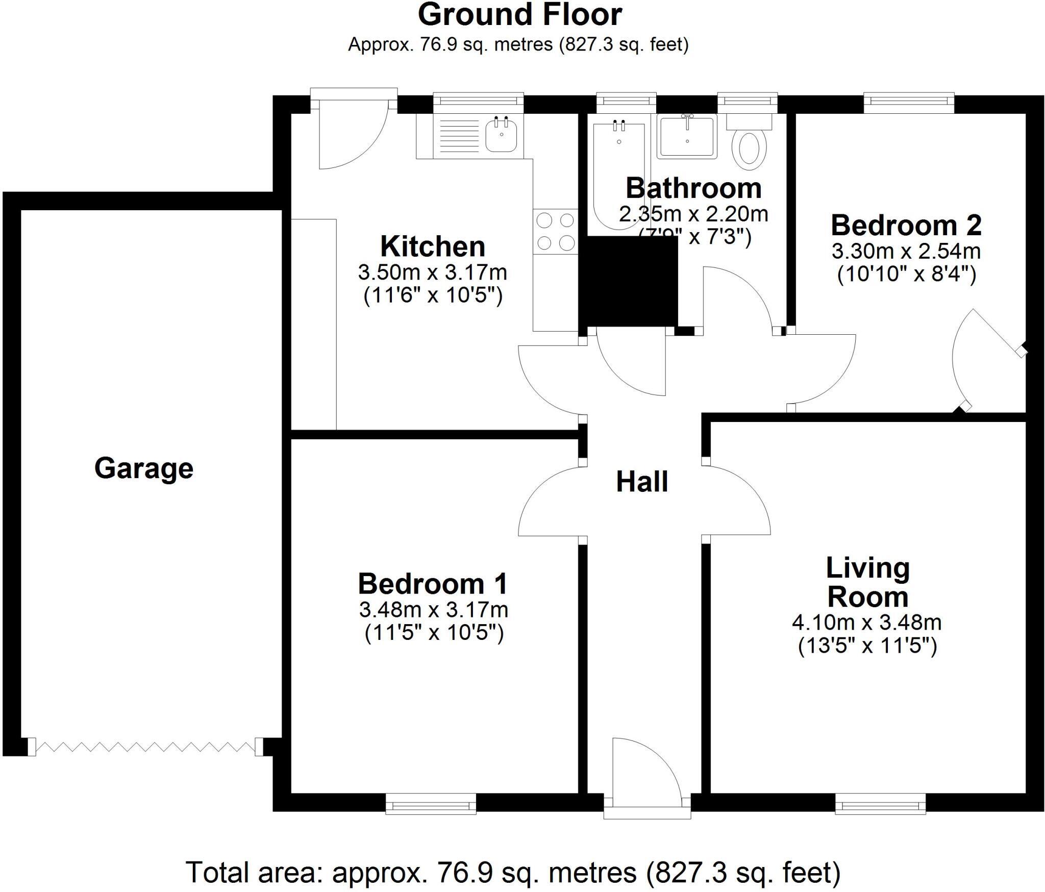 Richmond Avenue, Washington Village, Washington, NE38 floorplan