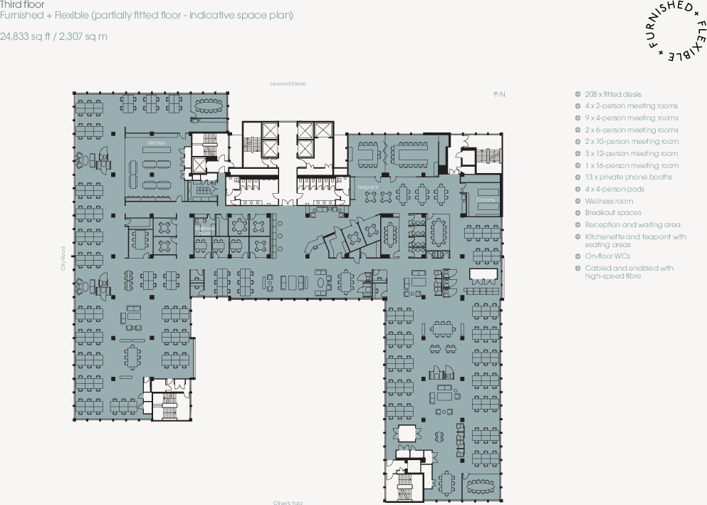 3rd Floor - Floor Plan