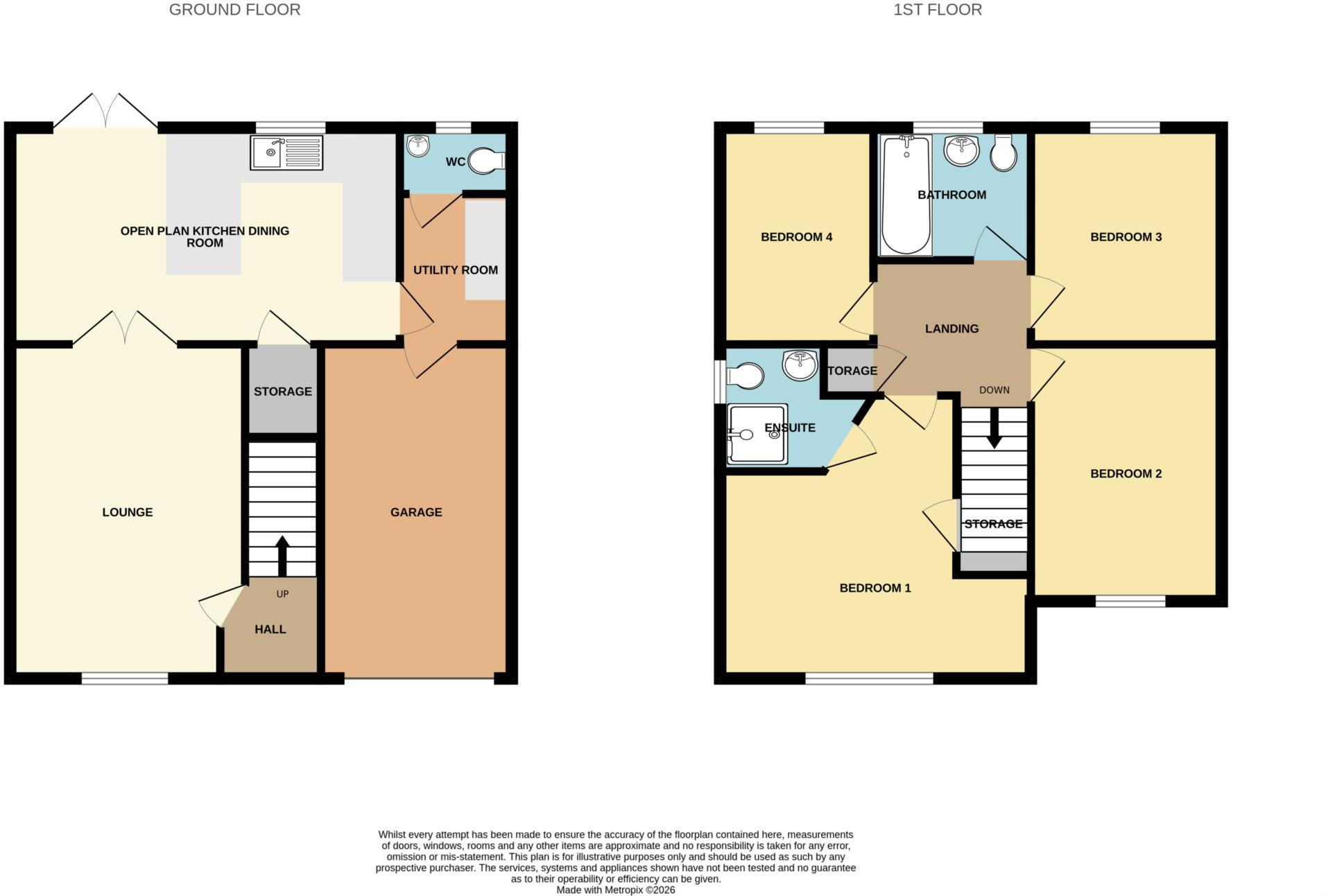 Pool Lane, Bromborough floorplan