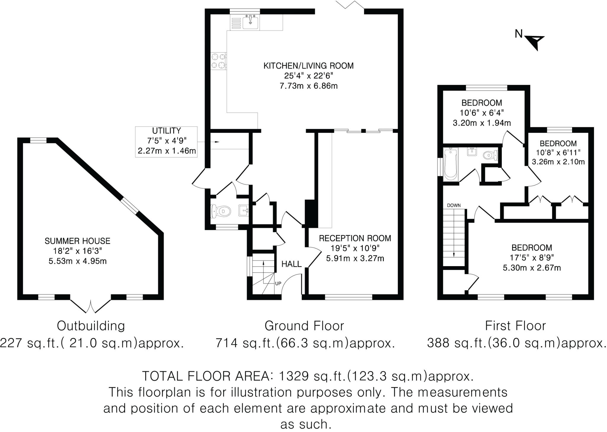 The Vineyard, Welwyn Garden City, Hertfordshire, AL8 floorplan