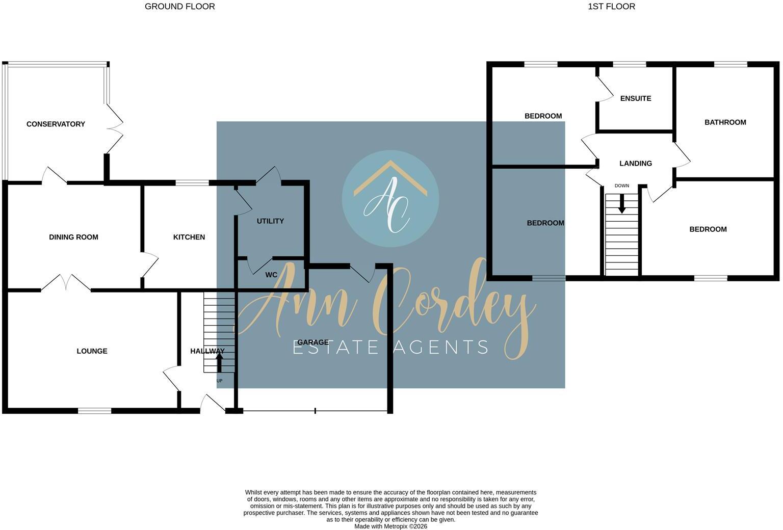 Duxford Grove, Faverdale, Darlington floorplan