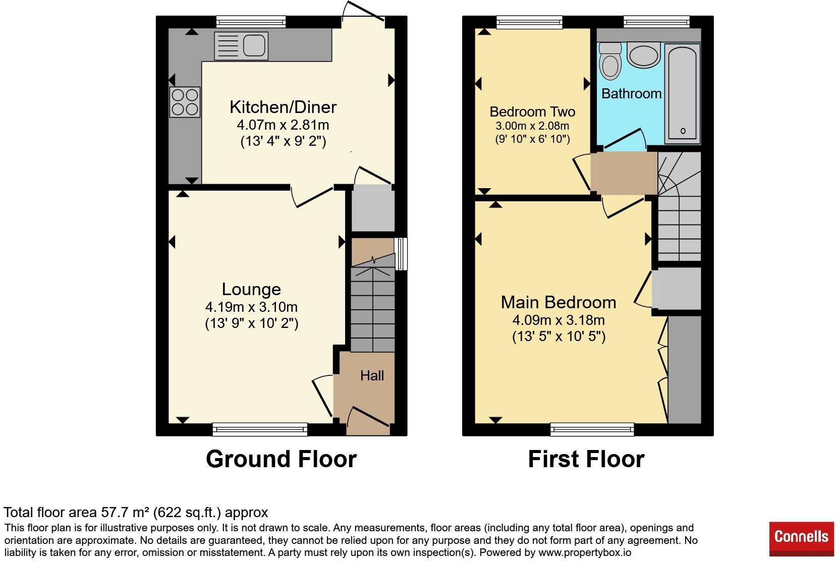 Cross Waters Close, Wootton, Northampton floorplan