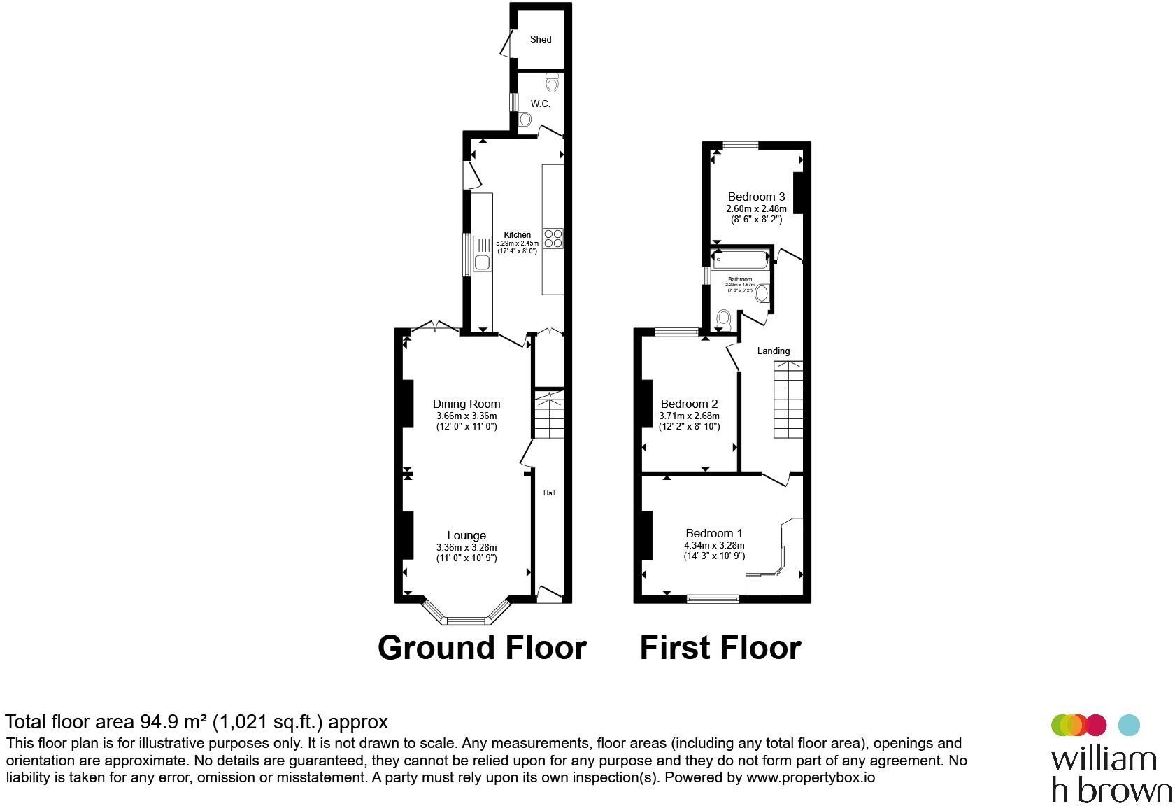 Merton Avenue, Leicester floorplan
