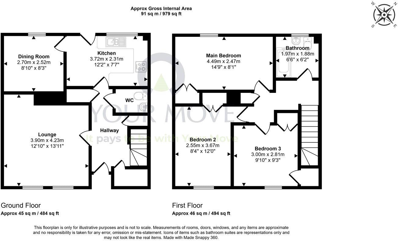 Forties Place, Lossiemouth, Moray, IV31 floorplan