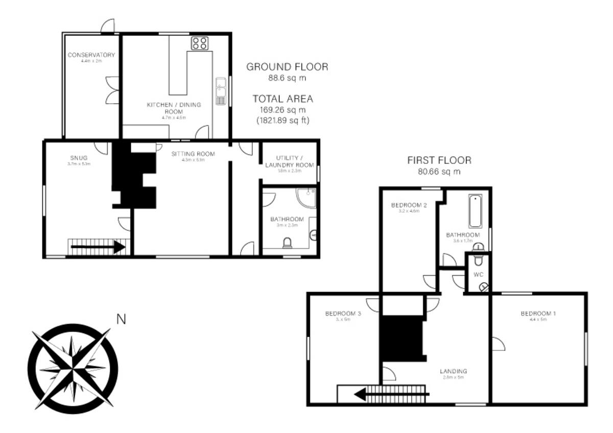 Denmark Hill, Diss, IP22 1 floorplan