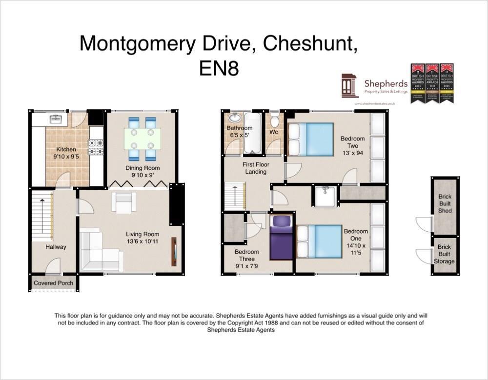 Montgomery Drive, Waltham Cross floorplan
