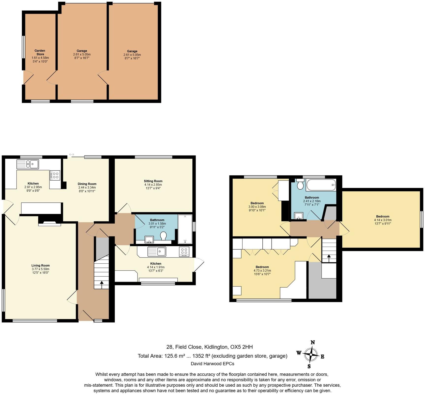 Field Close, Kidlington, OX5 floorplan