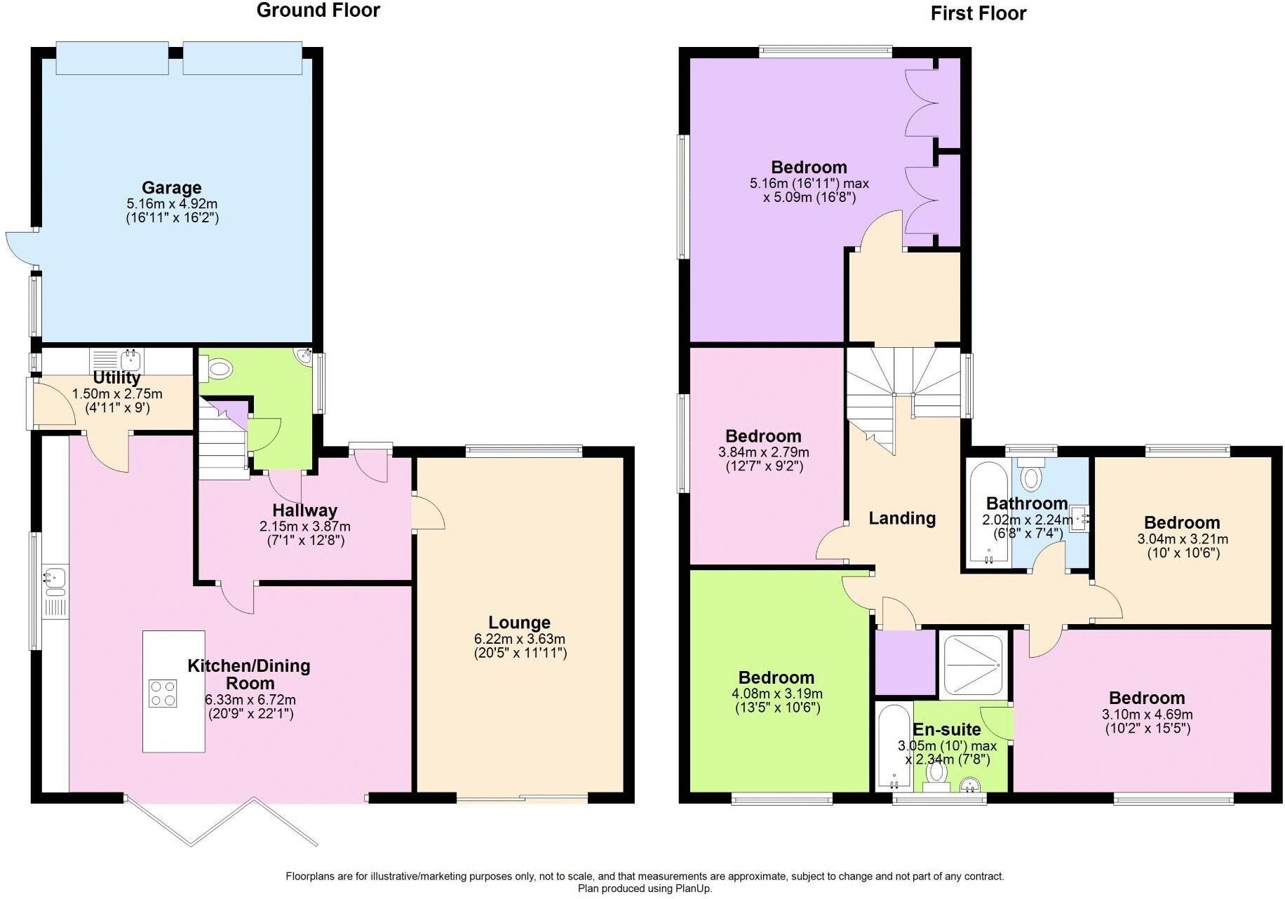 Wood Close, Rogerstone floorplan