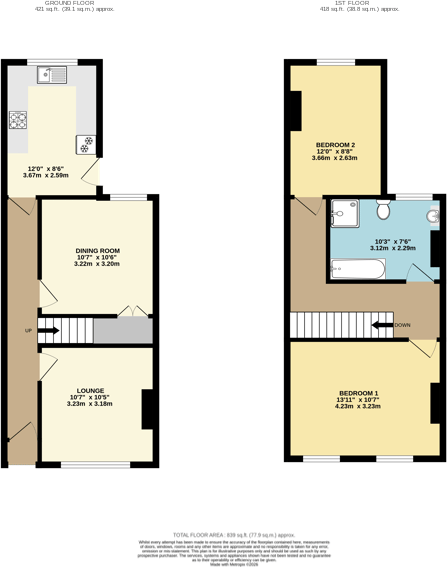 Moffat Road, Thornton Heath, CR7 floorplan