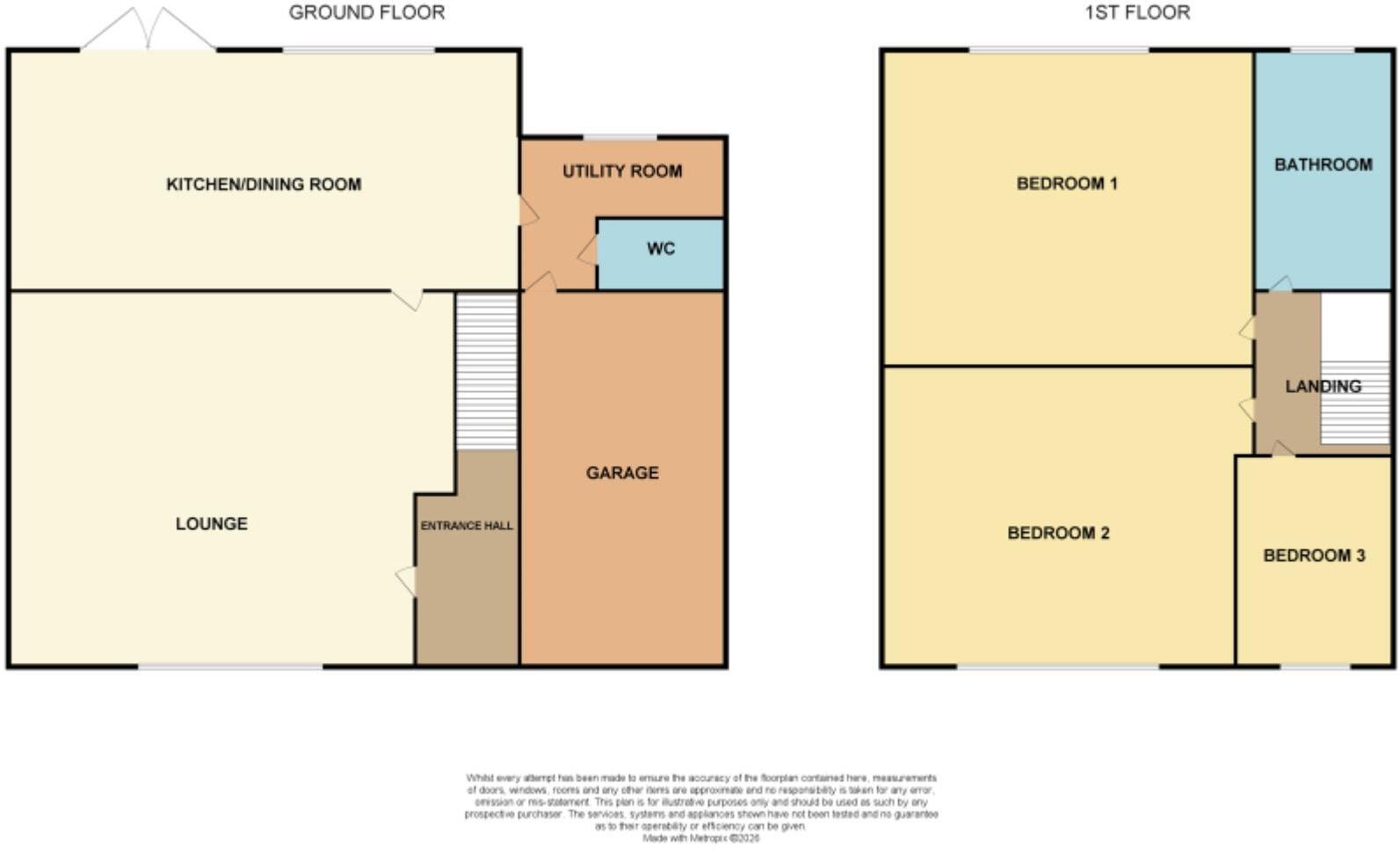 Oak Close, Mottram, Hyde floorplan