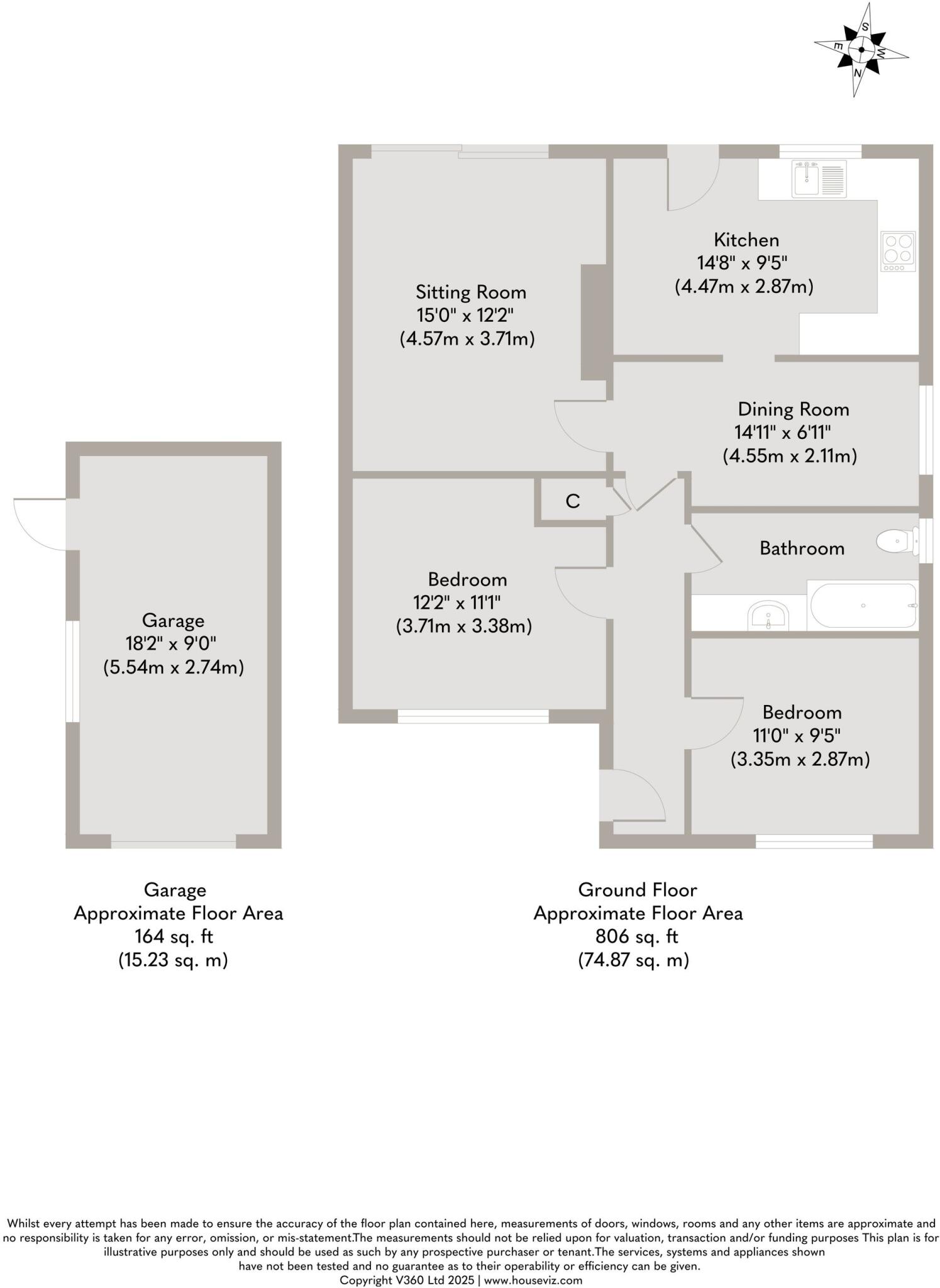 Practical Property with Scope to Enhance in Watton floorplan