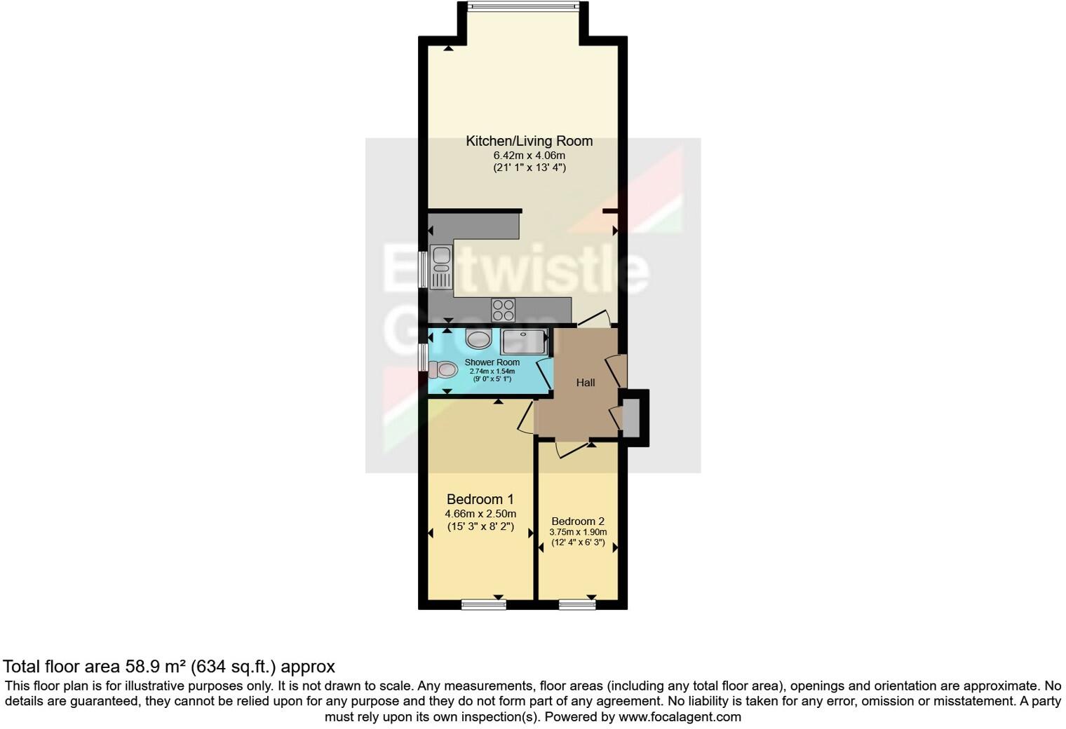 Victoria Street, Lytham St. Annes, Lancashire, FY8 floorplan