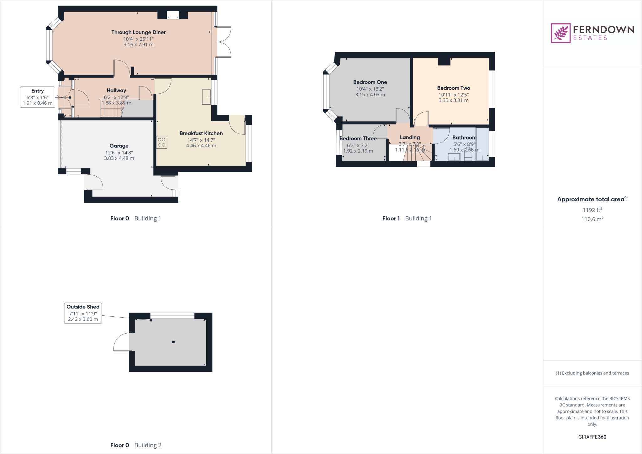 Manor House Lane, Yardley, Birmingham, West Midlands, B26 floorplan