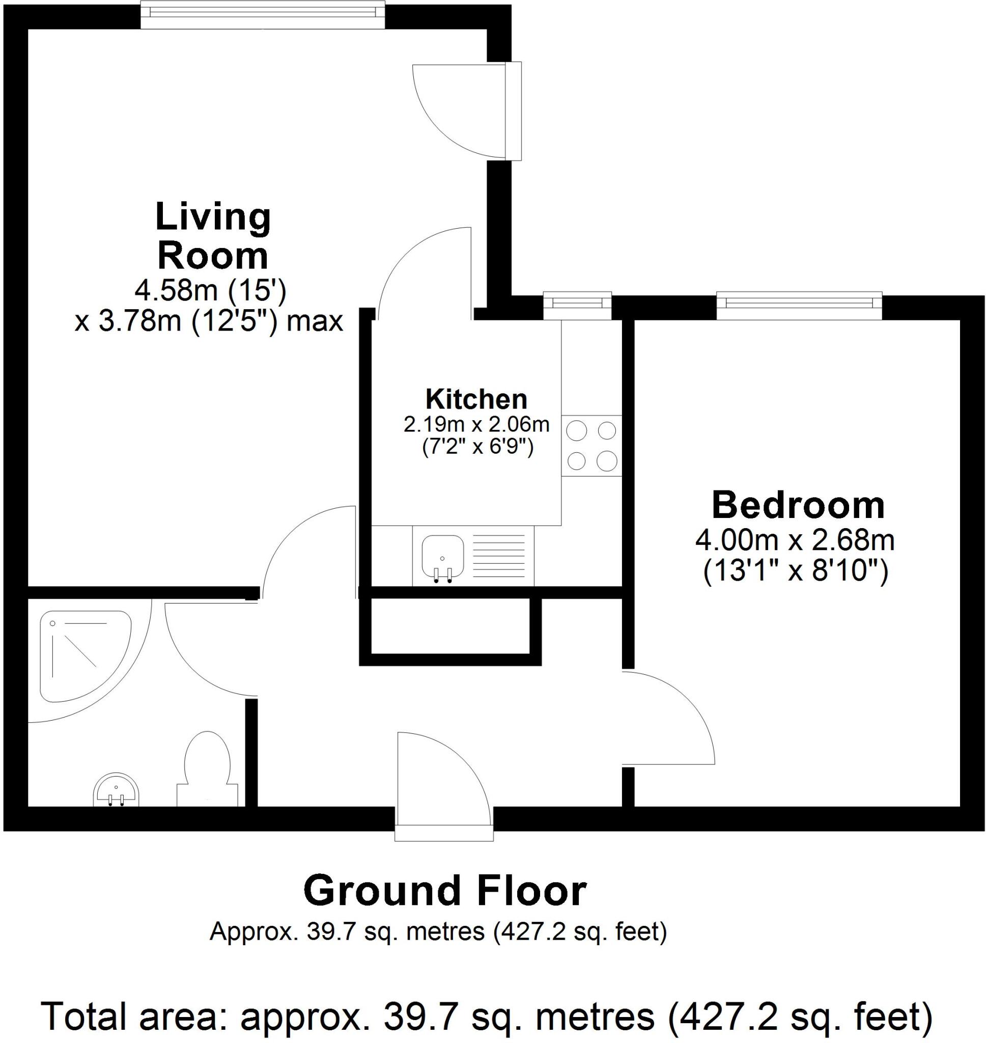 Fountain Court, Westbury floorplan