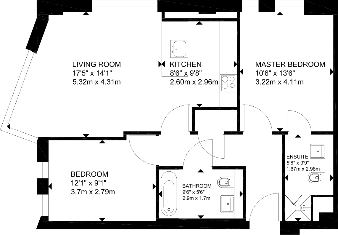 Great Ancoats Street, Manchester, M4 6DH floorplan