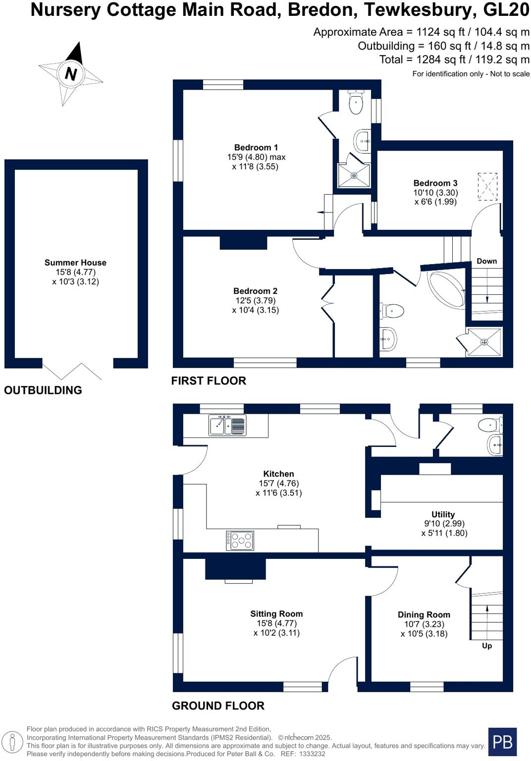 Main Road, Bredon, Tewkesbury floorplan