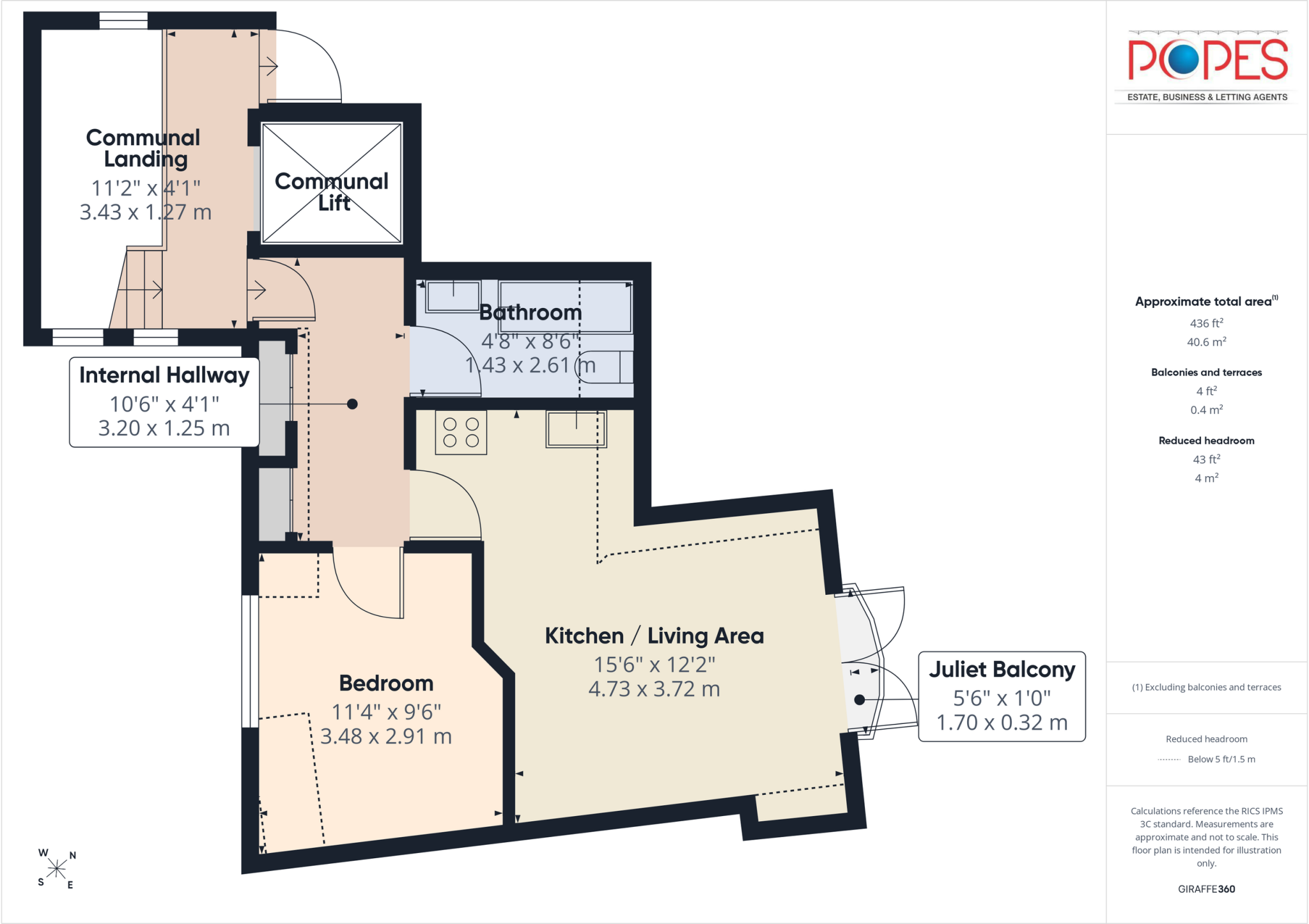 Flat 11, Harbour Side, Hannafore Road, Looe, Cornwall floorplan