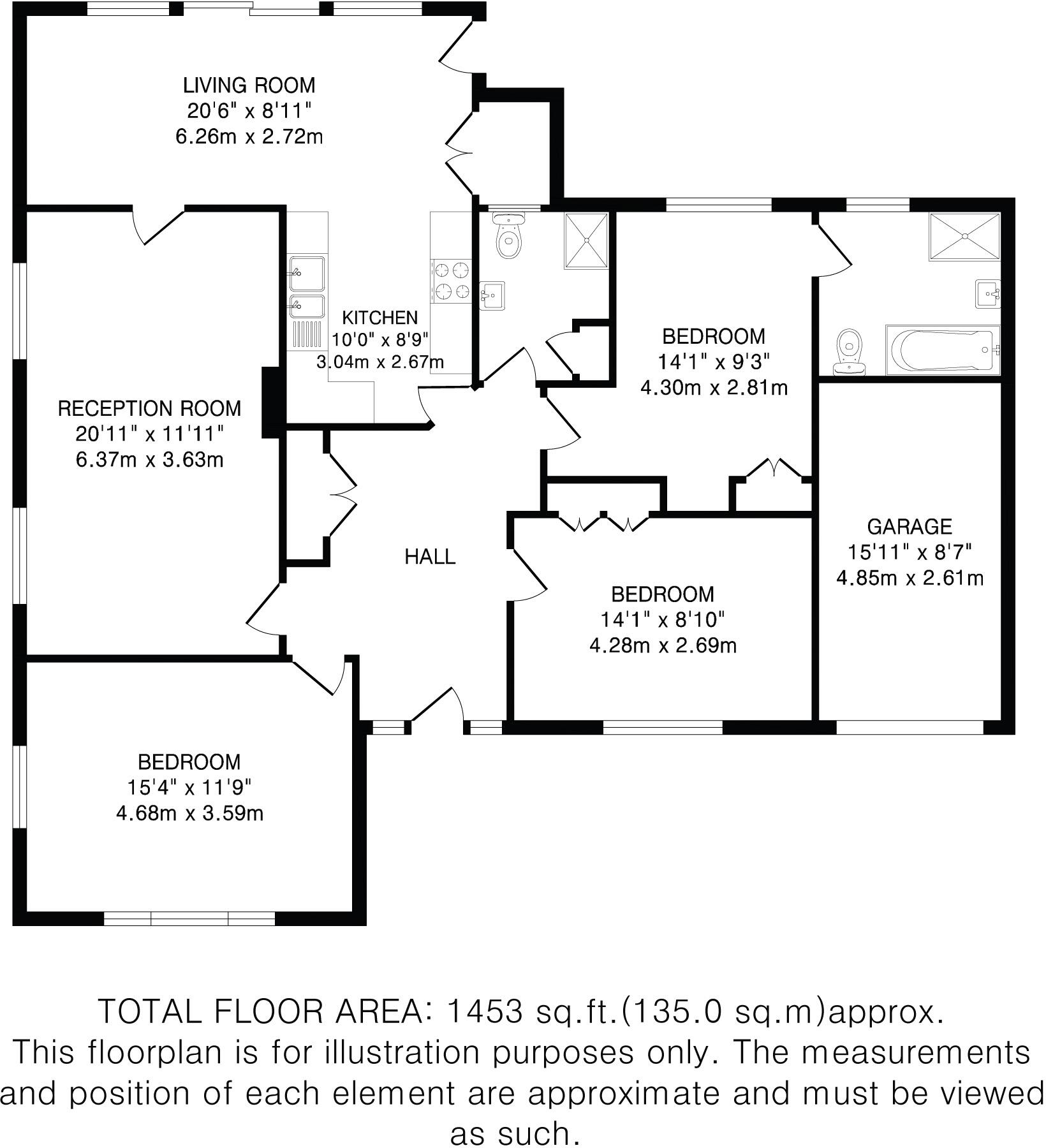 The Limberlost, Welwyn, AL6 floorplan
