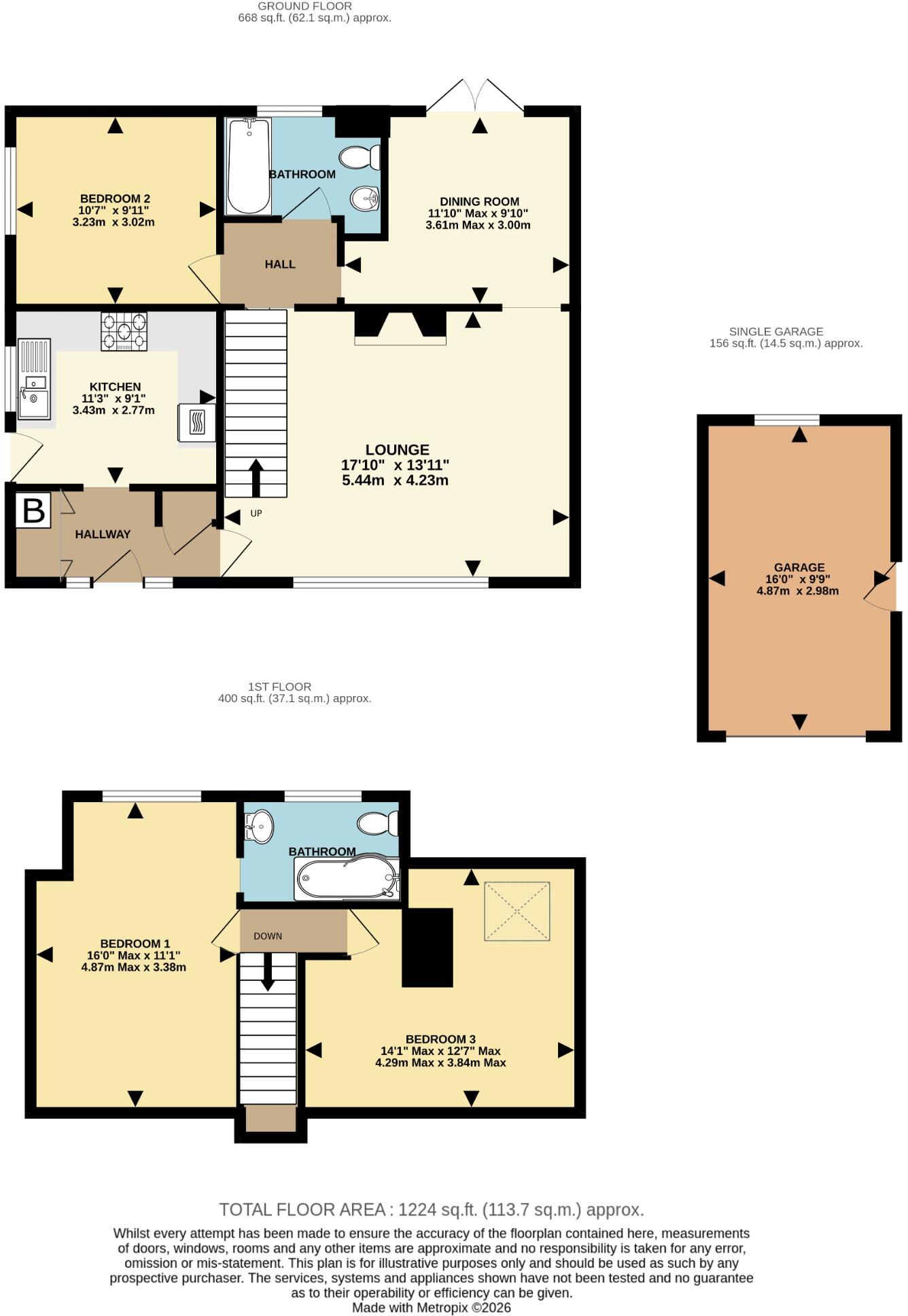 Woodcroft Gardens, Lovedean floorplan