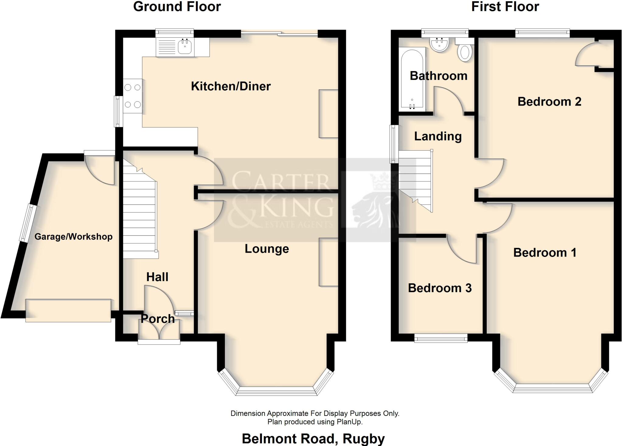 Belmont Road, Rugby floorplan