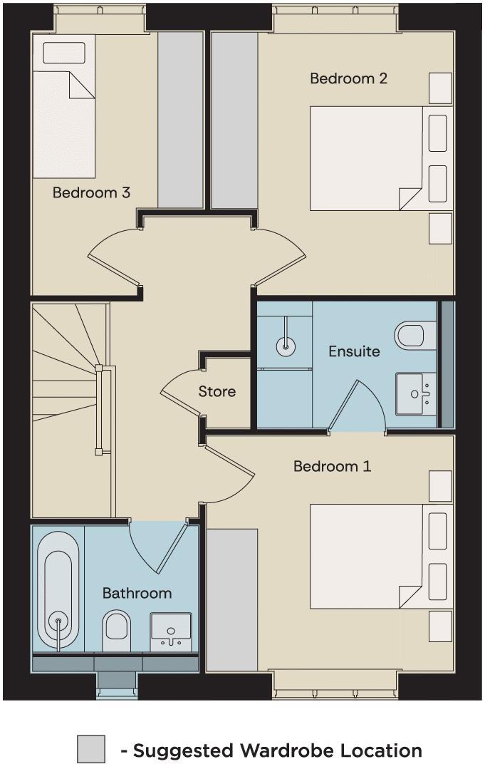 Plot 79 Ripley, Ferriby Meadows, Ferriby High Road, North Ferriby, Hull, East Riding of Yorkshire, HU14 3DA floorplan