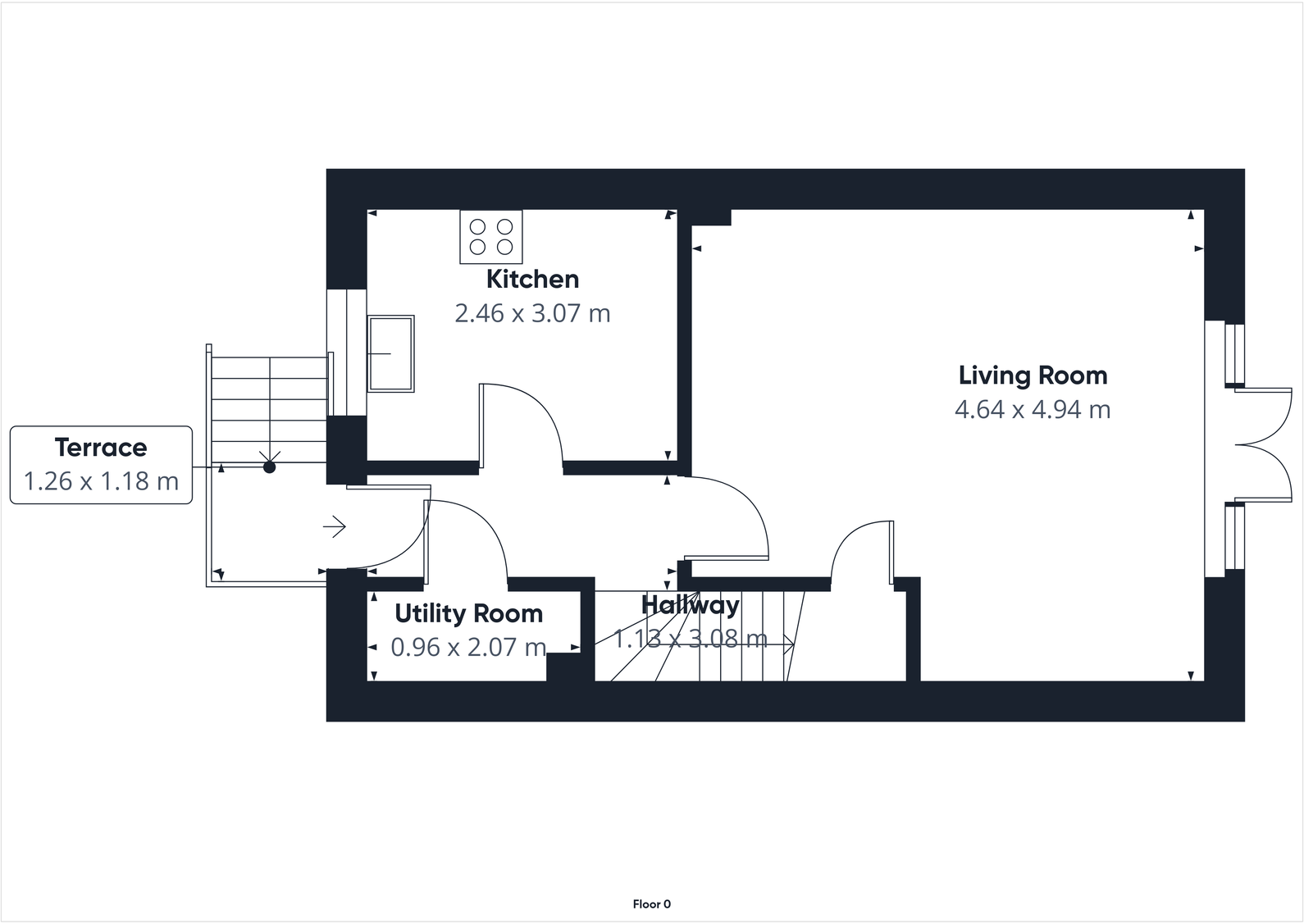 Sneyd Wood Road, Cinderford floorplan