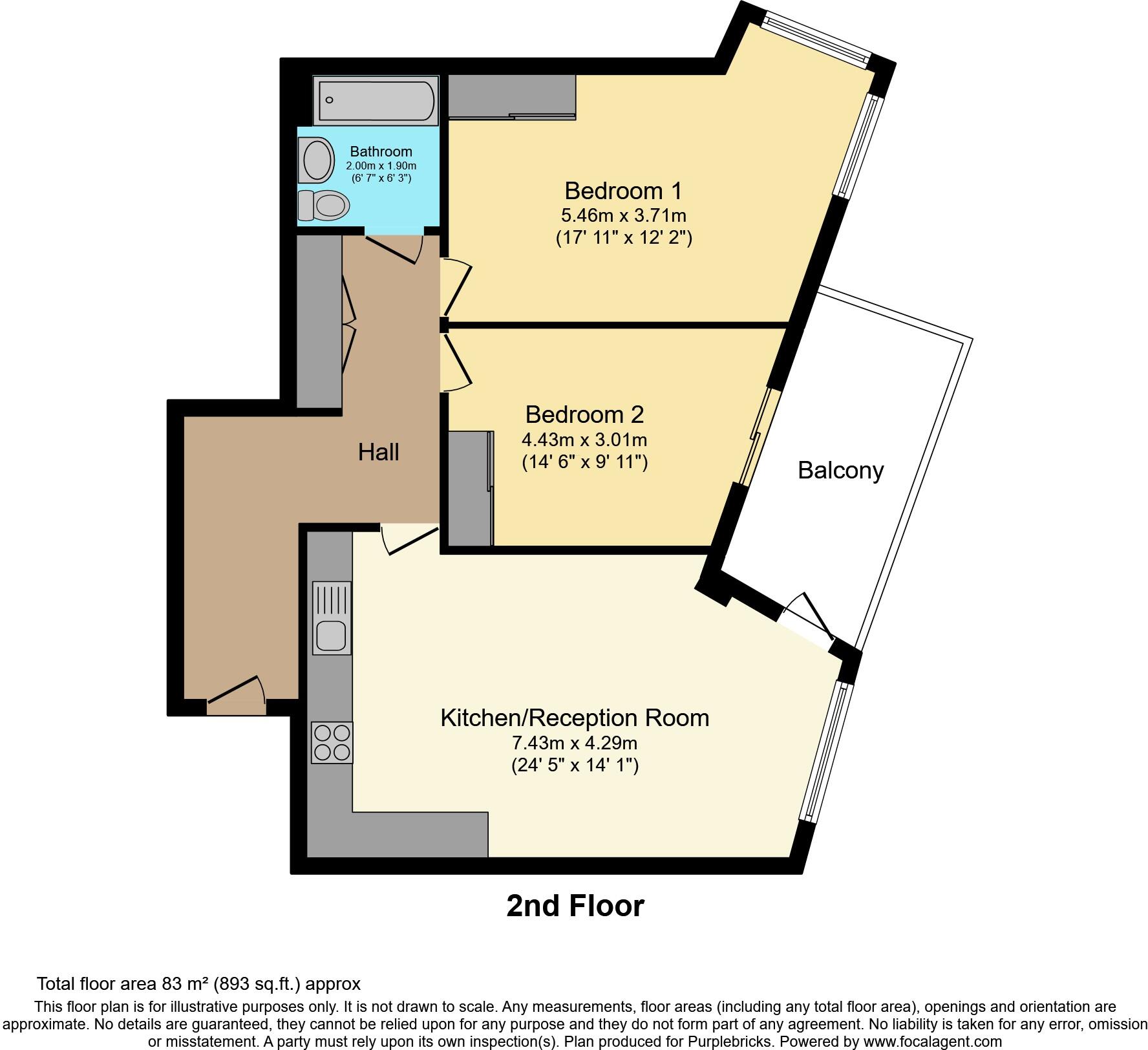 18 Bundocks Walk, London, E3 floorplan