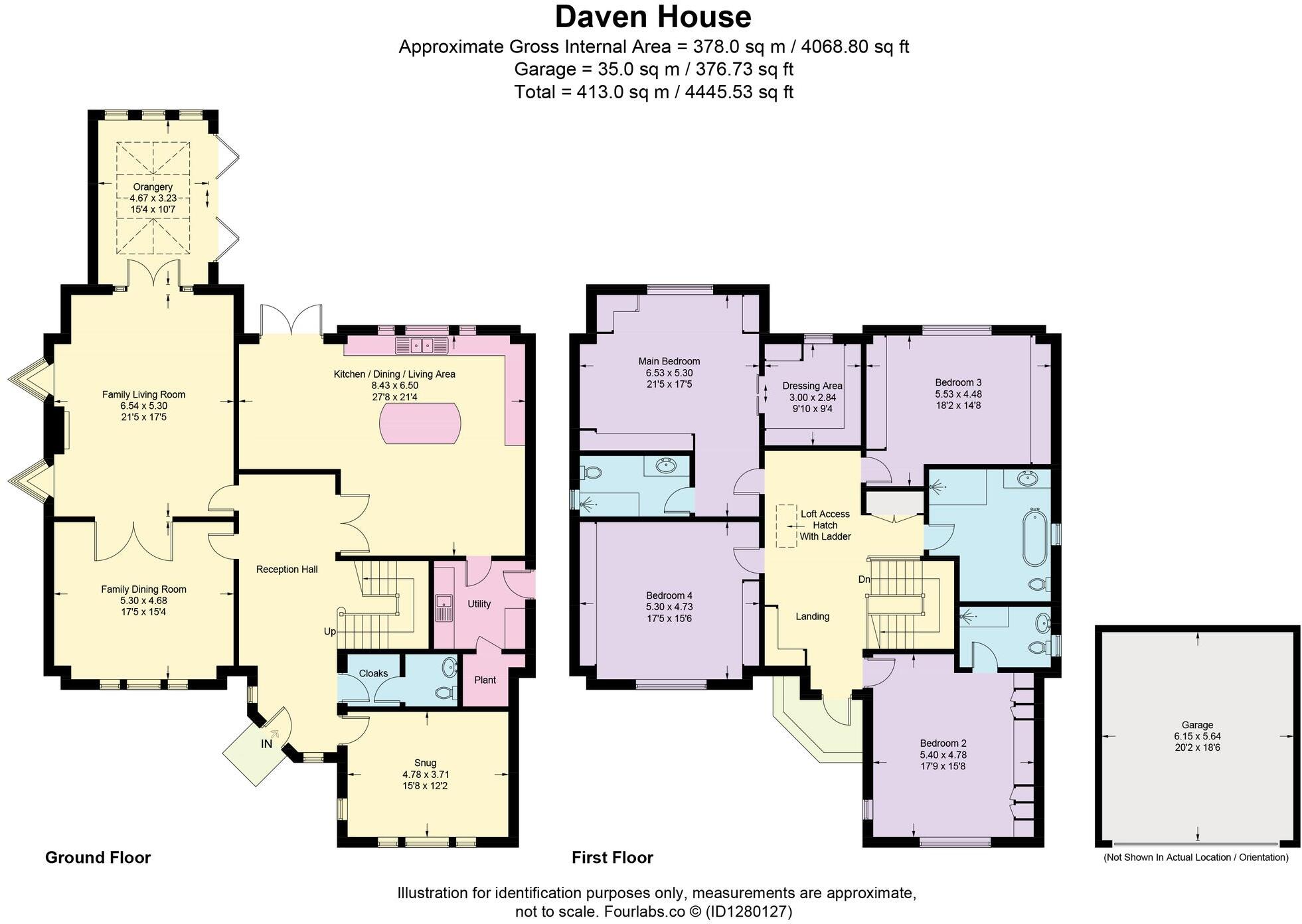 Flawless finishes at Daven House... floorplan